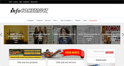 Desktop Screenshot of infoconstruct.ro